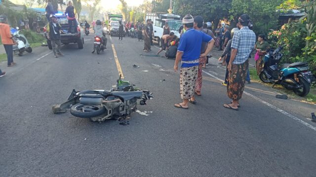 Tragis! Pelajar SMK di Tabanan Tewas Tertabrak Pick Up