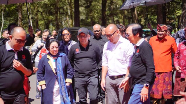 Megawati Soekarno Putri Kunjungi Kebun Raya Bedugul