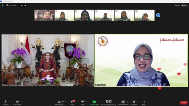 Ny. Putri Koster Jadi Keynote Speaker dalam Webinar Bidan Indonesia