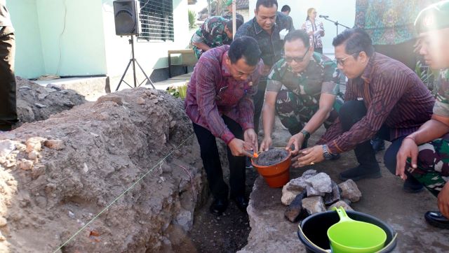 Peletakan Batu Pertama Gedung Kantor Staf Kodim 1609/Buleleng