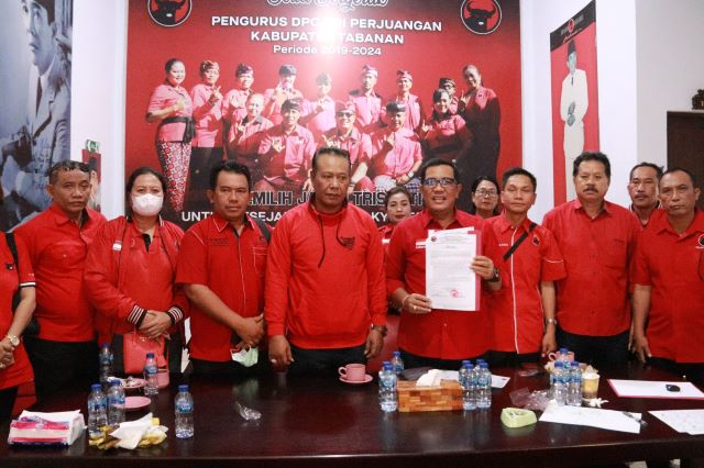 Suadiana Dipecat PDIP Tabanan Setelah Nyaleg ke Partai Gerindra