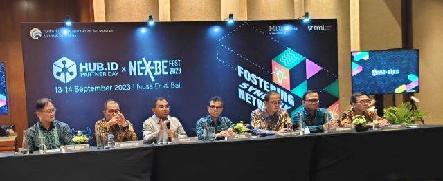 Dukung Pertumbuhan Start Up di Indonesia, Kominfo Gelar HUB.ID Partner Day X Nex-Be Fest 2023