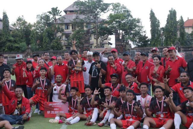 Semangat Juang Tabanan U-17 di Final Liga Kampung Memukau, Raih Posisi Runner Up