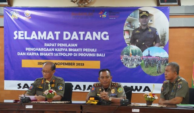 Rapat Satpol PP Bali: Usulan Penerimaan Penghargaan Karya Bhakti 2024