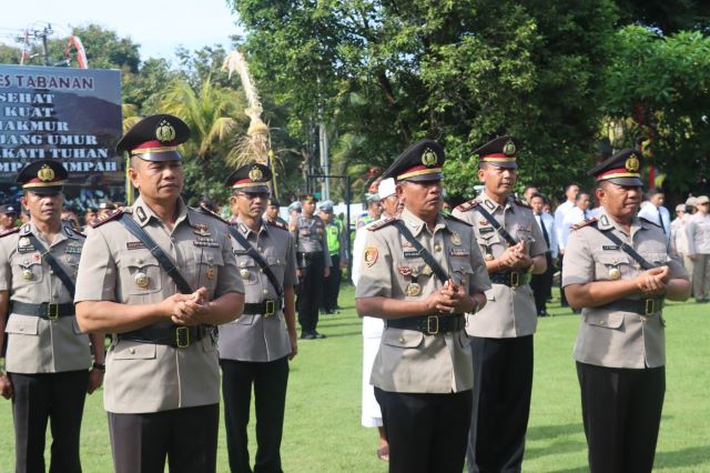 Polres Tabanan, Rotasi Jabatan Kasat Samapta dan Kapolsek