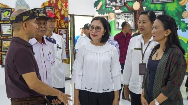 Pj. Ketua TP PKK Bali Apresiasi Swasta Bersinergi dalam Percantikan Desa Blangsinga