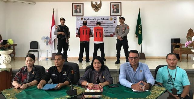 Kejari Tabanan Tahan 2 Tersangka Korupsi LPD Mundeh