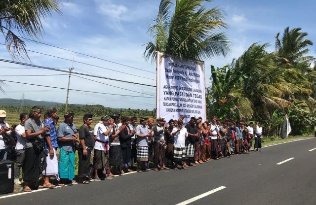 Warga Terdampak Tol Gilimanuk-Mengwi