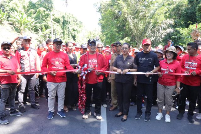 Resmikan Jembatan Geluntung - SP. Uma Bali