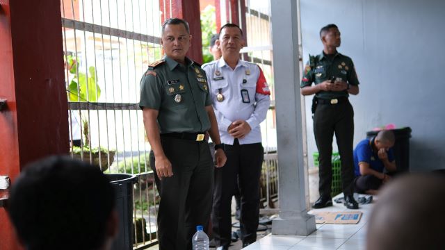 Kalapas dan Dandim 1619/ Tabanan Tingkatkan Sinergitas dan Berikan Semangat