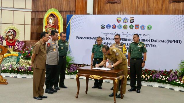 NPHD Sah Ditandatangani, Pemilukada Serentak di Bali Diharapkan Berjalan Kondusif dan Demokratis