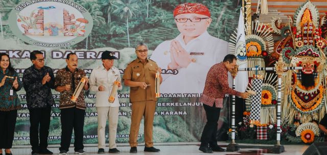 Buka PEDA XXVII KTNA, Mahendra Jaya Minta Tingkatkan Nilai Tukar Petani dan Nelayan di Bali