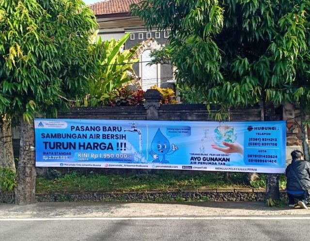 Bikin Gebrakan, Perumda TAB Turunkan Biaya Sambungan Baru