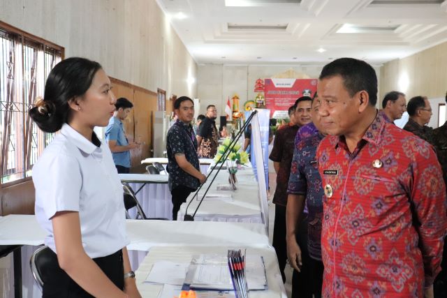 Pj Bupati Lihadnyana Job Fair Buleleng Efektif Kurangi Pengangguran