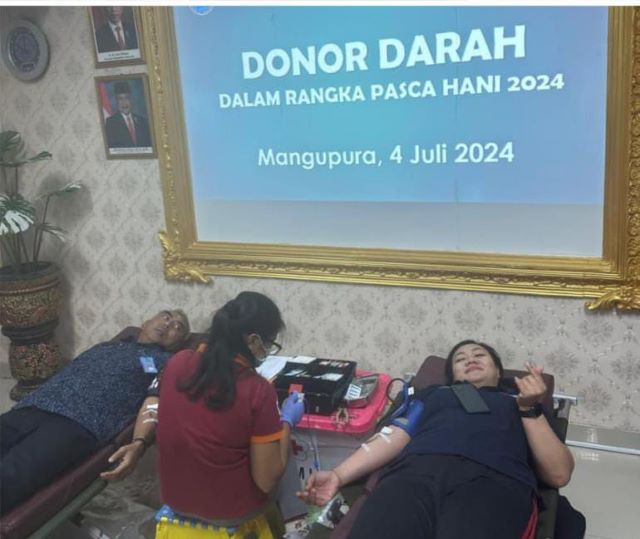 BNNK Badung Gelar Donor Darah