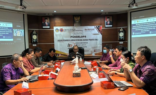 Evaluasi Bulanan Program Pengendalian Rabies: Made Rentin Tegaskan Kasus GHPR Tinggi Tapi Terkendali