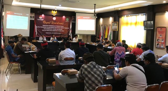 KPU Tabanan Matangkan Persiapan Pendaftaran Bakal Calon di Pilkada