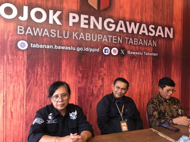 Bawaslu Tabanan Bongkar Pelanggaran Netralitas Oknum ASN dan Perbekel di Pendaftaran Cabup-Cawabup