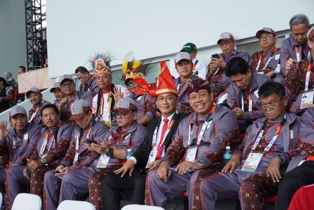 Dibuka Presiden RI, Pj Gubernur Mahendra Jaya Saksikan Langsung Pembukaan PON XXI di Banda Aceh