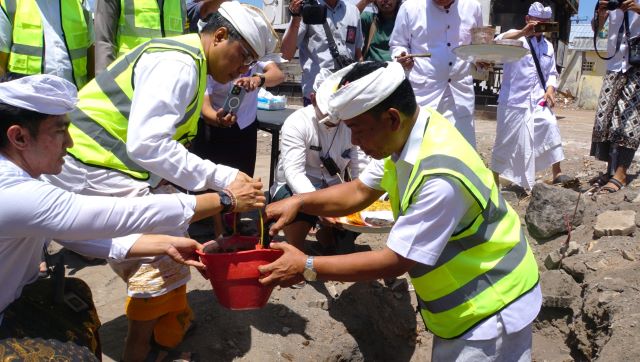 PJ Bupati Lihadnyana Groundbreaking Pembangunan Kantor Polres Buleleng