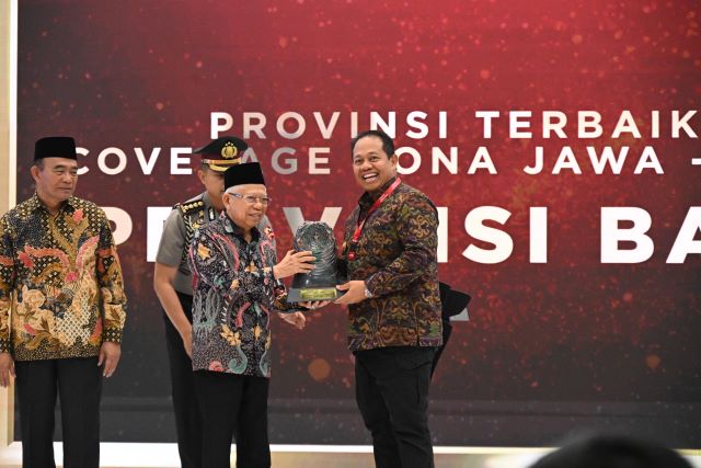 Wapres Ma’ruf Amin Serahkan Penghargaan Bergengsi, Pj. Gubernur Mahendra Jaya Raih Paritrana Award 2024