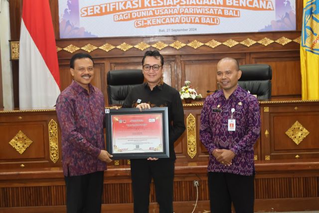 Program SI-KENCANA DUTA Bali Resmi Diluncurkan: Dewa Made Indra Ungkap Kesiapan Akomodasi Wisata Hadapi Bencana