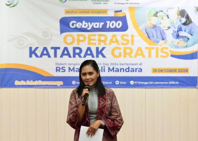 Peringati World Sight Day, PERDAMI dan RS Mata Bali Mandara Layani 75 Pasien Operasi Katarak Gratis