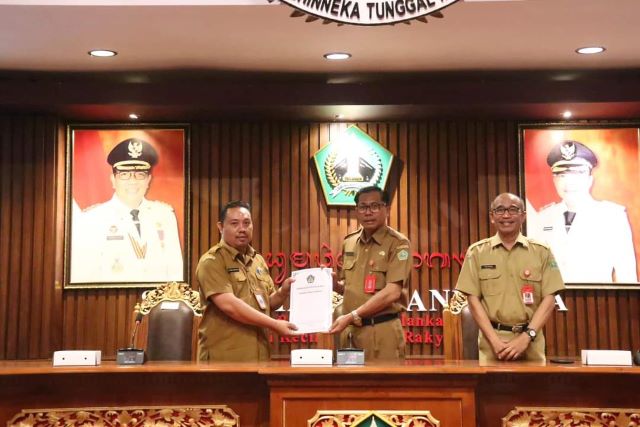 Sekda Tabanan Hadiri Entry Meeting Pengawasan Inspektorat Daerah Provinsi Bali