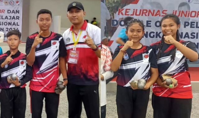 Atlet Muda Tabanan Raih Prestasi Gemilang di Kejuaraan Nasional Junior Petanque 2024