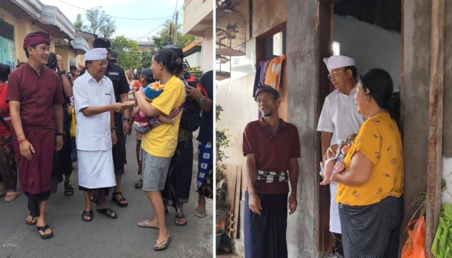 Koster Diarak Ribuan Warga Kampung Baru, Dinilai Tampil Sempurna di Debat Pilgub Bali