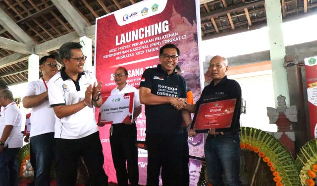 Pemkab Tabanan Launching Inovasi Proyek Perubahan PKN Tingkat II