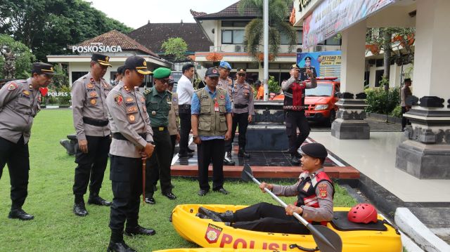 Apel Siaga Bencana Polres Tabanan: Antisipasi Potensi Bencana