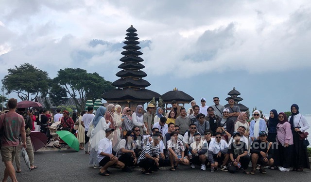 DTW Ulun Danu Beratan Tetap Jadi Destinasi Favorit di Libur Imlek & Isra Mikraj