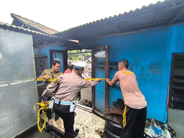 Kebakaran Landa Industri Kerupuk Ikan di Tabanan, Kerugian Capai Rp 500 Juta