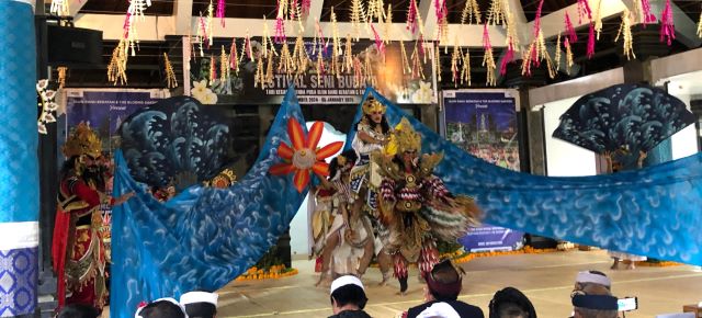 Tari “Wisnuratha” Tutup Festival Seni Budaya ke-3 DTW Ulun Danu Beratan