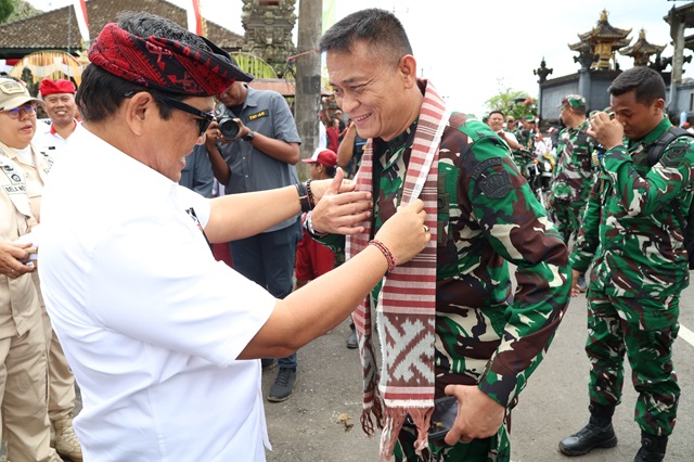 Sinergi TNI dan Pemkab Tabanan Sukseskan TMMD ke-123