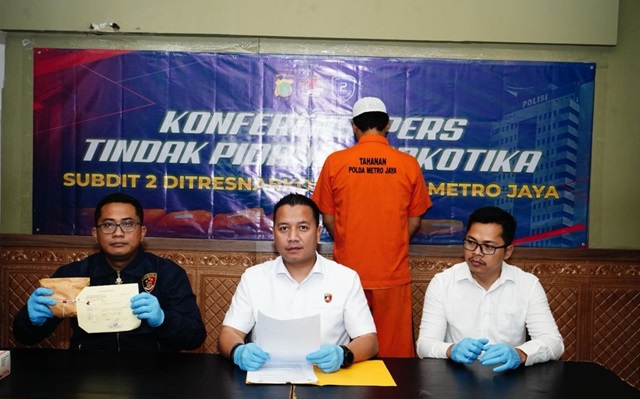 Ditresnarkoba Polda Metro Jaya Bongkar Jaringan Narkoba, 217 Gram Sabu Diamankan