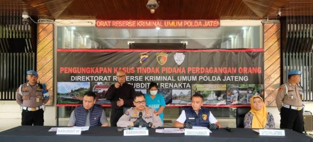 Polda Jateng Ungkap Jaringan TPPO Bermodus PSK, Begini Modus Operasinya