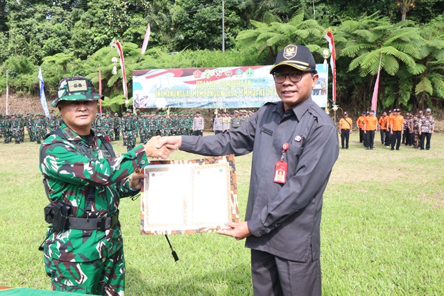 TMMD ke-123: Kolaborasi TNI-Polri dan Pemda, Percepat Pembangunan