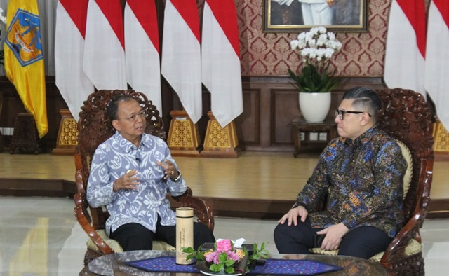 Alfito Deannova Ginting Gali Komitmen Gubernur Koster dalam Melestarikan Budaya Bali