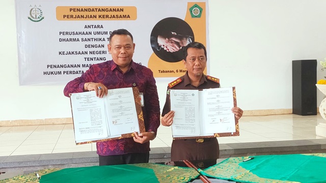 Mitigasi Risiko, Dharma Santhika Gandeng Kejari Tabanan