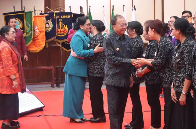 Gubernur Koster Dukung BKOW, PUSPA, dan BK3S Bali Wujudkan Visi Nangun Sat Kerthi Loka Bali