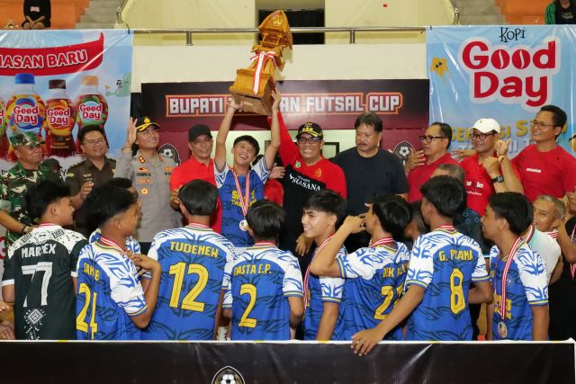 Bupati Sanjaya Resmi Tutup “Bupati Tabanan Futsal Cup 2025”