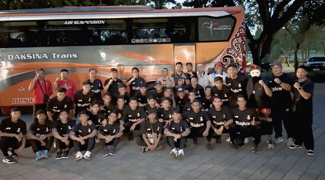 Wagub Giri Prasta Lepas Tim Perseden ke Yogyakarta, Tekankan Pentingnya Suportivitas