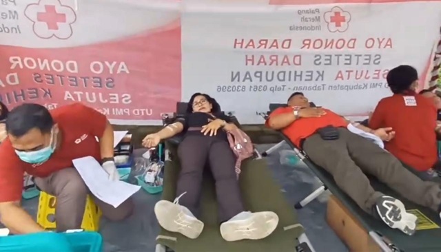 Donor Darah SESIDA SESANA, Peringati Bulan Bung Karno dan Hari Donor Dunia