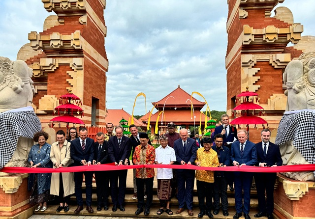 Gubernur Bali Resmikan Taman Budaya Bali Indah di Polandia