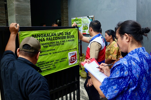 Pertamina-Disperindag Sidak LPG, Temukan Dua Pangkalan Fiktif