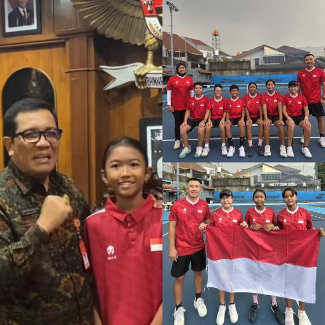 Putri Terbaik Tabanan, Putu Dyvania Teriana, Wakili Indonesia di Kejuaraan Tenis Asia Thailand