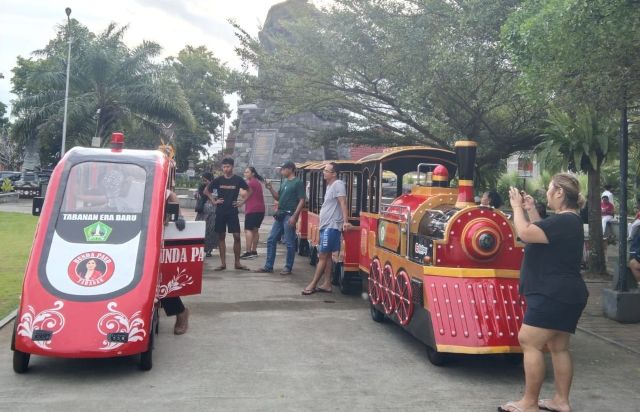UPTD Taman Budaya Tabanan Jajaki Kerja Sama dengan Desa Adat untuk Operasional Kereta Mini di Taman Bung Karno