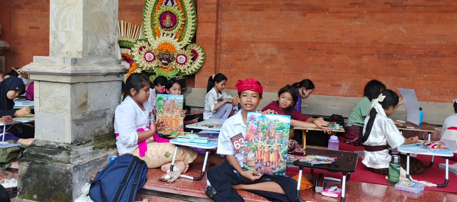 I Made Karonito Raih Juara Harapan I Lomba Mewarnai PKB XLVII 2025